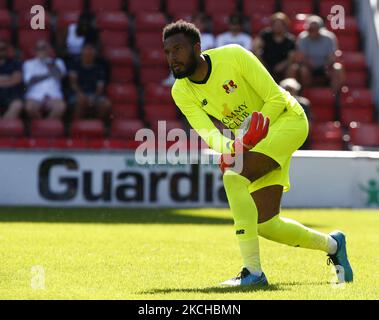 Lawrence Vigoroux von Leyton Orient während der JE3 Foundation Trophy zwischen Leyton Orient und Tottenham Hotspur im Breyer Group Stadium, Leyton, UK on17. July 2021 (Foto by Action Foto Sport/NurPhoto) Stockfoto