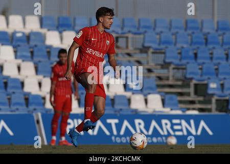 Juanmi von Sevilla während eines Freundschaftsspiel zwischen Sevilla CF und Coventry City in der Pinatar Arena am 17. Juli 2021 in Murcia, Spanien. (Foto von Jose Breton/Pics Action/NurPhoto) Stockfoto