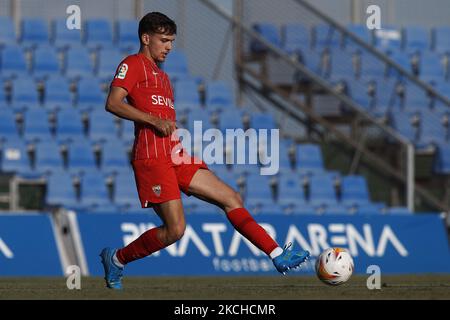 Juanmi von Sevilla während eines Freundschaftsspiel zwischen Sevilla CF und Coventry City in der Pinatar Arena am 17. Juli 2021 in Murcia, Spanien. (Foto von Jose Breton/Pics Action/NurPhoto) Stockfoto