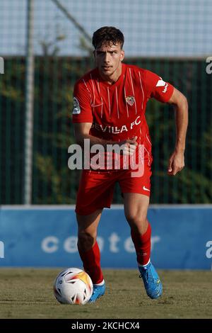 Juanmi von Sevilla in Aktion während des Vorsaison-Freundschaftsspiel zwischen Sevilla CF und Coventry City in der Pinatar Arena am 17. Juli 2021 in Murcia, Spanien. (Foto von Jose Breton/Pics Action/NurPhoto) Stockfoto