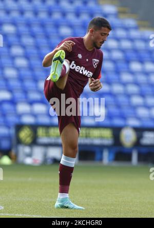 Pablo FORNALS von West Ham United während der Freundschaftspflegefahrt zwischen Reading und West Ham United im Select Car Leasing Stadium, Reading, Großbritannien, am 21.. Juli 2021 (Foto by Action Foto Sport/NurPhoto) Stockfoto