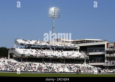 Der neue Peter May steht während der Hundert zwischen Oval Invincible Men und Manchester Originals Men im Kia Oval Stadium, London, UK am 22.. Juli 2021. (Foto von Action Foto Sport/NurPhoto) Stockfoto