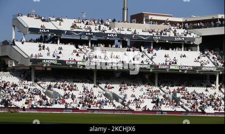 Der neue Peter May steht während der Hundert zwischen Oval Invincible Men und Manchester Originals Men im Kia Oval Stadium, London, UK am 22.. Juli 2021. (Foto von Action Foto Sport/NurPhoto) Stockfoto