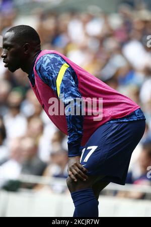 Tottenham Hotspur's Moussa Sissoko während der Premier League zwischen Tottenham Hotspur und Manchester City am 15.. August 2021 im Tottenham Hotspur Stadion, London, England (Foto by Action Foto Sport/NurPhoto) Stockfoto