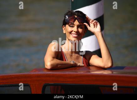Giorgia Surina wird beim Excelsior während der Filmfestspiele von Venedig 77. am 11. September 2020 in Venedig, Italien, ankommen sehen. (Foto von Matteo Chinellato/NurPhoto) Stockfoto