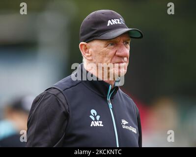 Robert Carter Coach of New Zealand White Farns during Womens International 1. Vitality Twenty20 Zwischen England Women und Neuseeland Women at the Cloudfm County Ground, Chelmsford, on 01. September 2021 (Photo by Action Foto Sport/NurPhoto) Stockfoto