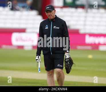 Robert Carter Coach of New Zealand White Farns during Womens International 1. Vitality Twenty20 Zwischen England Women und Neuseeland Women at the Cloudfm County Ground, Chelmsford, on 01. September 2021 (Photo by Action Foto Sport/NurPhoto) Stockfoto