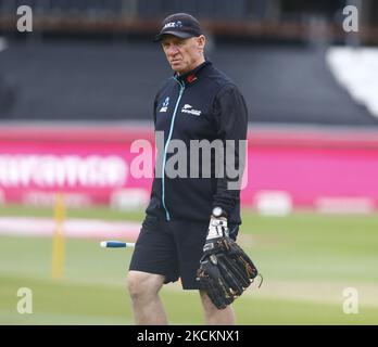 Robert Carter Coach of New Zealand White Farns during Womens International 1. Vitality Twenty20 Zwischen England Women und Neuseeland Women at the Cloudfm County Ground, Chelmsford, on 01. September 2021 (Photo by Action Foto Sport/NurPhoto) Stockfoto