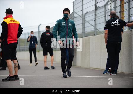 Lance Stroll von Aston Martin Cognizant F1 Team auf der Strecke während des Laufs des Großen Preises der Niederlande, 13. Runde der Formel-1-Weltmeisterschaft im CM.com Circuit Zandvoort, Nordholland, Niederlande, 2. September 2021 (Foto von Andrea Diodato/NurPhoto) Stockfoto