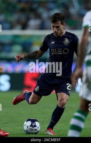 Otavio vom FC Porto in Aktion während des Fußballspiels der Portugiesischen Liga zwischen Sporting CP und FC Porto im Jose Alvalade Stadion in Lissabon, Portugal am 11. September 2021. (Foto von Pedro FiÃºza/NurPhoto) Stockfoto