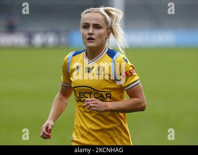 Faye Bryson Leine von Reading FC Women während der Barclays FA Women's Super League zwischen Tottenham Hotspur und Reading am 26.. September 2021 im Hiva Stadium, Barnett, Großbritannien (Foto by Action Foto Sport/NurPhoto) Stockfoto