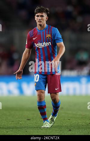 Gavi aus Barcelona beim Spiel der La Liga Santander zwischen dem FC Barcelona und dem FC Granada im Camp Nou am 20. September 2021 in Barcelona, Spanien. (Foto von Jose Breton/Pics Action/NurPhoto) Stockfoto