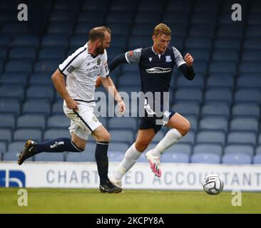 Während des FA Cup Fourth Round Qualifying zwischen Southend United und Chertsey Town im Roots Hall Stadium, Southend on Seas, Großbritannien am 16.. Oktober 2021 (Foto by Action Foto Sport/NurPhoto) Stockfoto