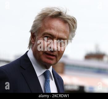 Ron Martin, Vorsitzender von Southend Unitedwährend der National League zwischen Dagenham und Redbridge Southend United im Chigwell Construction Stadium Victoria Road, Dagenham, Großbritannien am 23.. Oktober 2021 (Foto von Action Foto Sport/NurPhoto) Stockfoto