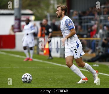 Rob Howard von Southend United während der National League zwischen Dagenham und Redbridge Southend United am 23.. Oktober 2021 im Chigwell Construction Stadium Victoria Road, Dagenham, Großbritannien (Foto by Action Foto Sport/NurPhoto) Stockfoto