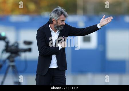 Maurizio ganz (AC Mailand) während des italienischen Fußballspiels Serie A Frauen AC Mailand gegen Empoli Ladies am 07. November 2021 im Vismara-Stadion in Mailand, Italien (Foto: Francesco Scaccianoce/LiveMedia/NurPhoto) Stockfoto