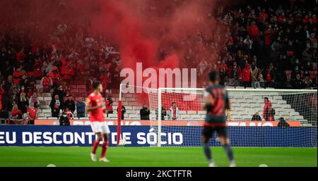 SL Benfica Supplters während des Liga-Bwin-Spiels zwischen SL Benfica und SC Braga im Estadio da Luz am 7. November 2021 in Lissabon, Portugal. (Foto von Paulo Nascimento/NurPhoto) Stockfoto