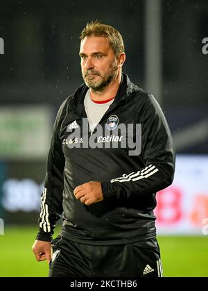 Luca D'Angelo (Cheftrainer Pisa) während der Italienischen Fußball-Liga BKT ALS Cittadella gegen AC Pisa am 07. November 2021 im Stadio Pier Cesare Tombolato in Cittadella (PD), Italien (Foto von Ettore Griffoni/LiveMedia/NurPhoto) Stockfoto