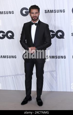 Maxi Iglesias nimmt an den GQ Magazine 2021 Awards im Palace Hotel in Madrid, Spanien Teil (Foto: Carlos Dafonte/NurPhoto) Stockfoto