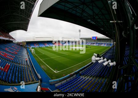 Selhurst Park, aufgenommen während des Premier League-Spiels zwischen Crystal Palace und Aston Villa im Selhurst Park, London am Samstag, 27.. November 2021. (Foto von Federico Maranesi/MI News/NurPhoto) Stockfoto