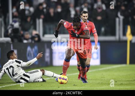 Während des Fußballspiels der Serie A n.14 JUVENTUS - ATALANTA am 27. November 2021 im Allianz Stadium in Turin, Piemont, Italien. Endergebnis: Juventus-Atalanta 0-1. (Foto von Matteo Bottanelli/NurPhoto) Stockfoto