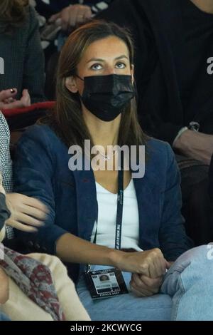 Ana Boyer Preysler während des Davis Cup Finals 2021, Gruppe A, Tennisspiels zwischen Spanien und Russland bei der Madrid Arena-Partie am 28. November 2021 in Madrid, Spanien. (Foto von Oscar Gonzalez/NurPhoto) Stockfoto