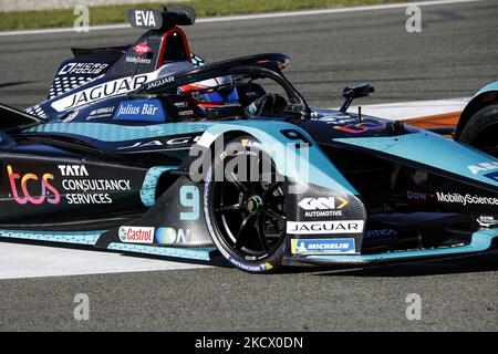 09 Mitch Evans (nzl), Jaguar Racing Formula E Team, Aktion während des ABB Formel E-Vorsaison-Tests auf dem Circuit Ricardo Tormo in Valencia am 30. November in Spanien. (Foto von Xavier Bonilla/NurPhoto) Stockfoto