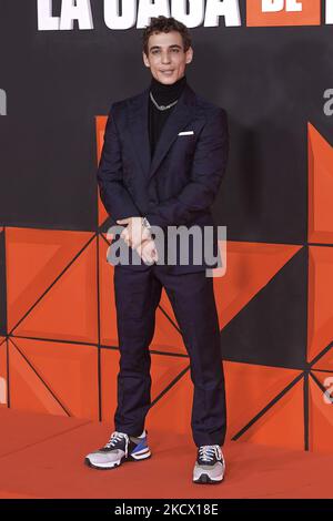 Miguel Herran nimmt an der Netflix Teil: „La Casa De Papel“, Präsentation der Saison 5. im Palacio de Vista Alegro in Madrid, Spanien (Foto: Carlos Dafonte/NurPhoto) Stockfoto