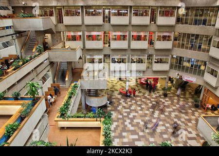 Learning Commons in der Scott Library an der York University in Toronto, Ontario, Kanada. Die York University ist Ontarios zweitgrößte Graduiertenschule und Kanadas drittgrößte Universität. Die Business School und die Law School der York University gehören kontinuierlich zu den besten Schulen in Kanada und der Welt. (Foto von Creative Touch Imaging Ltd./NurPhoto) Stockfoto