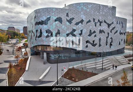 Das neu errichtete Bergeron Center for Engineering Excellence an der York University in Toronto, Ontario, Kanada. (Foto von Creative Touch Imaging Ltd./NurPhoto) Stockfoto