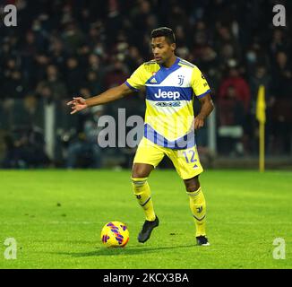 Alex Sandro von Juventus FC während des Serie A Spiels zwischen uns Salernitana und Juventus FC am 30. November 2021 Stadion Arechi in Salerno, Italien (Foto von Gabriele Maricchiolo/NurPhoto) Stockfoto