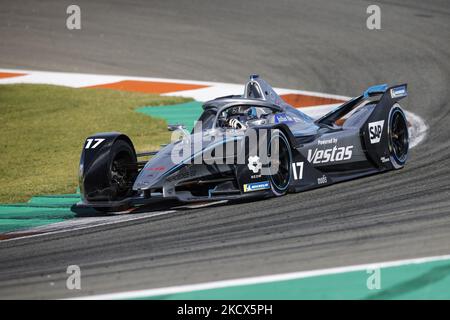 17 Nyck de Vries (NED), Mercedes EQ Formula E Team, Aktion während der Saison 8 ABB Formel E Vorsaison Test auf dem Circuit Ricardo Tormo in Valencia am 1.. Und 2.. Dezember in Spanien. (Foto von Xavier Bonilla/NurPhoto) Stockfoto