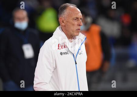 Marco Domenichini von SSC Napoli während der Serie Ein Spiel zwischen SSC Napoli und FC Empoli im Stadio Diego Armando Maradona Neapel Italien am 12. Dezember 2021. (Foto von Franco Romano/NurPhoto) Stockfoto