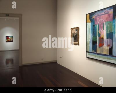 Kunstsammlung des Kunstmuseums in Sintra Portugal Stockfoto