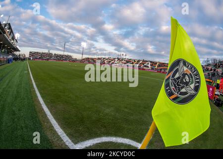FC Venezia während des spiels der italienischen Fußballserie A des FC Venezia gegen SS Lazio am 22. Dezember 2021 im Stadion Pier Luigi Penzo in Venedig, Italien (Foto: Alessio Marini/LiveMedia/NurPhoto) Stockfoto