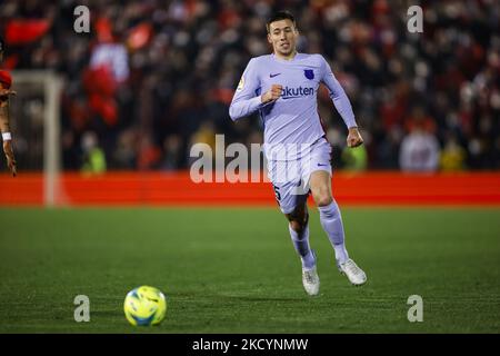 15 Clement Lenglet vom FC Barcelona beim La Liga Santander Spiel zwischen RCD Mallorca und FC Barcelona im Son Moix Stadium am 02. Januar 2022 in Mallorca, Spanien. (Foto von Xavier Bonilla/NurPhoto) Stockfoto