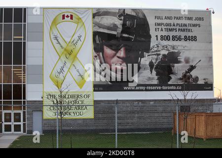 Rekrutierungszentrum der kanadischen Streitkräfte in Toronto, Ontario, Kanada, am 04. Mai 2009. (Foto von Creative Touch Imaging Ltd./NurPhoto) Stockfoto