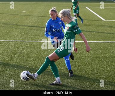 Coventry United LFC Mollie Green während der vierten Runde des FA Women's FA Cup zwischen Billericay Town Women und Coventry United WFC im New Lodge Stadium, Billericay, Großbritannien, am 30.. Januar 2022 (Foto by Action Foto Sport/NurPhoto) Stockfoto