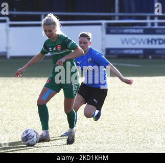 Coventry United LFC Mollie Green während der vierten Runde des FA Women's FA Cup zwischen Billericay Town Women und Coventry United WFC im New Lodge Stadium, Billericay, Großbritannien, am 30.. Januar 2022 (Foto by Action Foto Sport/NurPhoto) Stockfoto