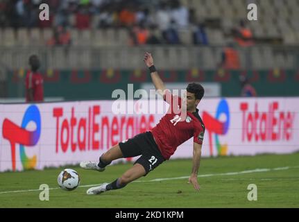 Ahmed Sayed von Ägypten während Marokko gegen Ägypten, African Cup of Nations, im Ahmadou Ahidjo Stadion am 30. Januar 2022. (Foto von Ulrik Pedersen/NurPhoto) Stockfoto