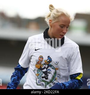 Eveliina Summanen von Tottenham Hotspur Women während der FA Women's Super League zwischen Tottenham Hotspur Women und Brighton und Hove Albion Women am 06.. Februar 2022 im Hive Stadium in Barnett, England (Foto by Action Foto Sport/NurPhoto) Stockfoto