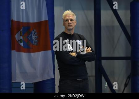 FRANZEN Mikael während des Spiels AHC Potaissa Turda gegen Alingsås HK, EHF European Cup Men 2021/22 Letzte 16, Gheorghe Baritiu Hall, Turda, Rumänien, 12. Februar 2022 (Foto von Flaviu Buboi/NurPhoto) Stockfoto