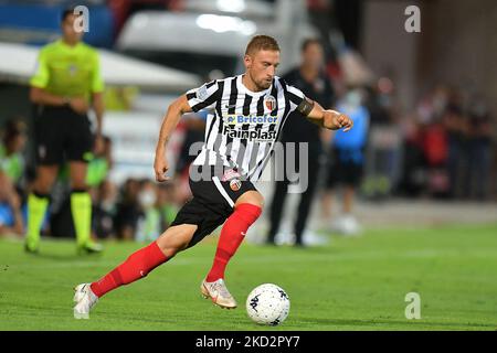 Ascoli Calcio Kapitän Federico Dionisi, ein Verein in der italienischen Serie B Fußball Liga. (Foto von Riccardo Fabi/NurPhoto) Stockfoto