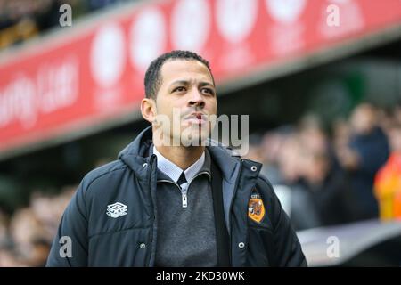 Liam Rosenior Manager von Hull City während des Sky Bet Championship-Spiels Millwall gegen Hull City in Den, London, Großbritannien. 5.. November 2022. (Foto von Arron Gent/News Images) in London, Großbritannien am 11/5/2022. (Foto von Arron Gent/News Images/Sipa USA) Quelle: SIPA USA/Alamy Live News Stockfoto