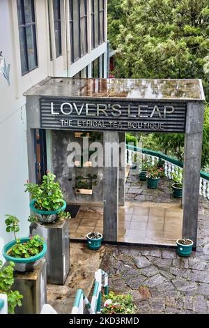 Lover's Leap Ethical Tea Boutique im Pedro Tea Estate in Nuwara Eliya, Sri Lanka, am 18. August 2017. (Foto von Creative Touch Imaging Ltd./NurPhoto) Stockfoto