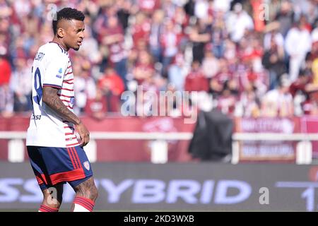 Dalbert von Cagliari Calcio während des Fußballmatches der Serie A zwischen dem FC Turin und dem US Cagliari Calcio im Stadio Olimpico Grande Torino am 27. Februar 2022 in Turin, Italien (Foto: Alberto Gandolfo/NurPhoto) Stockfoto