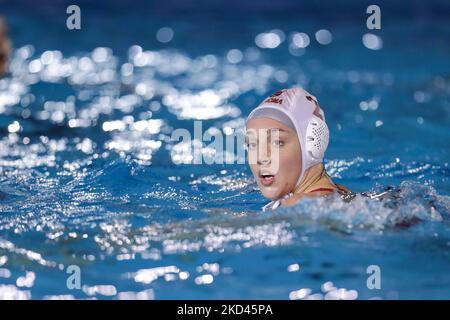 A. Cocchiere (SIS Roma) beim Wasserball-Spiel der italienischen Serie A1 Frauen SIS Roma gegen RN Florentia am 01. März 2022 im Polo Acquatico Frecciarossa in Roma, Italien (Foto: Luigi Mariani/LiveMedia/NurPhoto) Stockfoto