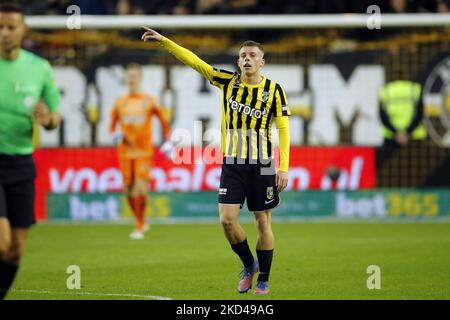 ARNHEM - Enzo Cornelisse von Vitesse während des niederländischen Eredivisie-Spiels zwischen Vitesse und Sparta Rotterdam beim Gelredome am 5. November 2022 in Arnhem, Niederlande. ANP BART STOUTJEDIJK Stockfoto