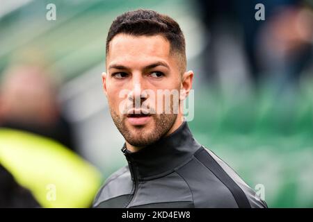 Tete Morente während des La Liga-Spiels zwischen Elche CF und FC Barcelona im Estadio Martinez Valero am 06. März 2022 in Elche, Spanien. (Foto von Rubén de la Fuente Pérez/NurPhoto) Stockfoto
