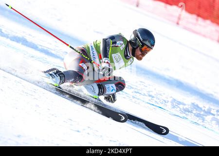 NESTVOLD-HAUGEN Leif Kristian (NOR) beim alpinen Skirennen FIS Alpiner Ski-Weltcup 2022 - Riesenslalom von Kranjska Gora am 12. März 2022 auf der Kranjska Gora in Kranjska Gora, Slowenien (Foto: Luca Tedeschi/LiveMedia/NurPhoto) Stockfoto